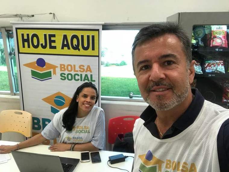 Atendimento em ação do programa Bolsa Social