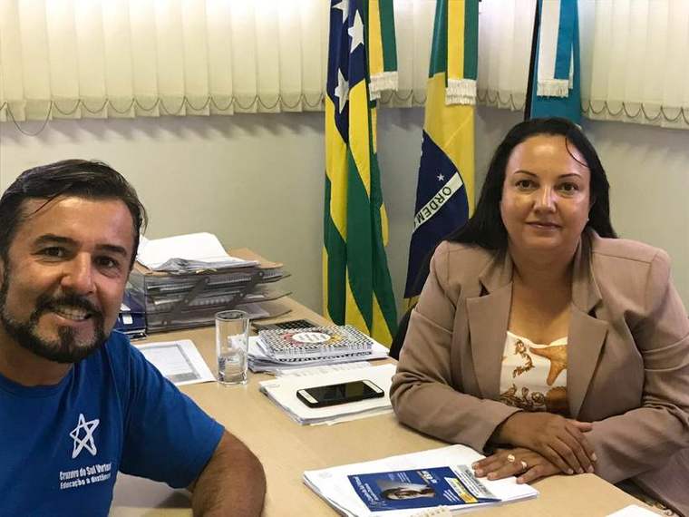 Reunião institucional em Goiás