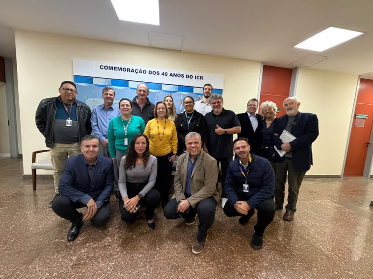 Conselho reunido na comemoração dos 40 anos do ICr