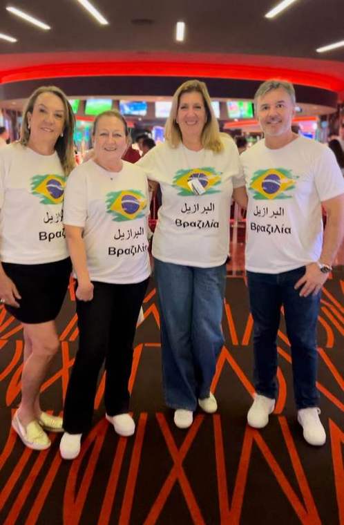 Comitiva brasileira em missão internacional